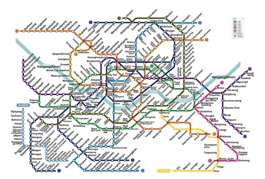 Entry 02: Navigating Seoul's Metro System