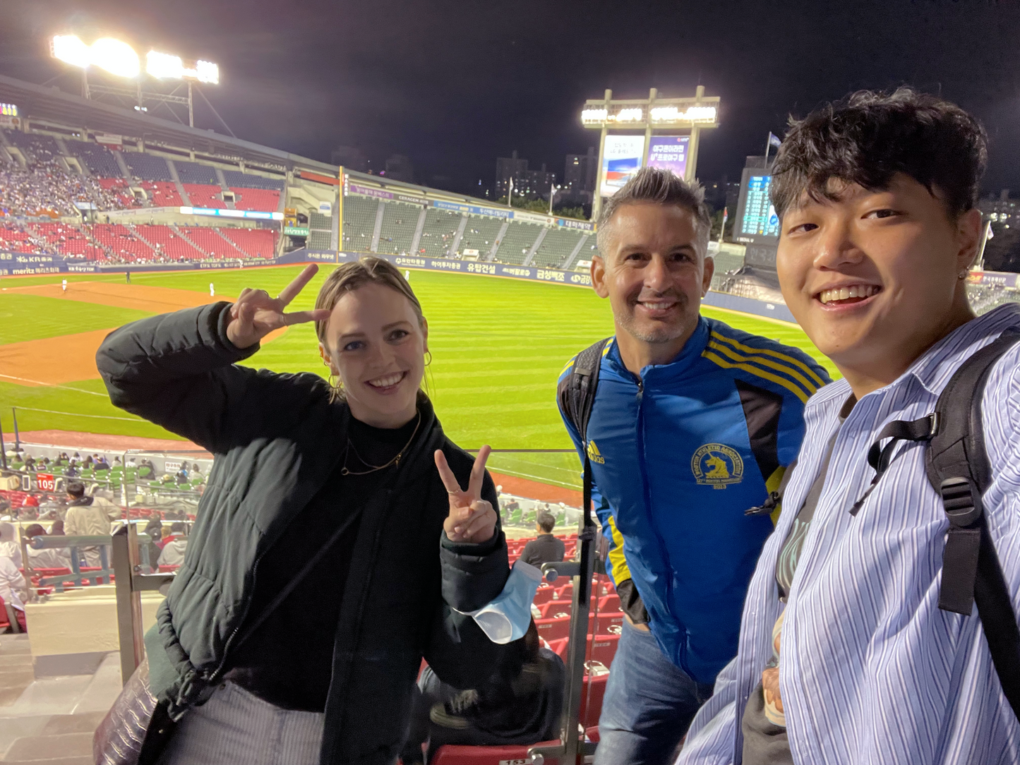 Watching baseball game in Seoul & local food experience