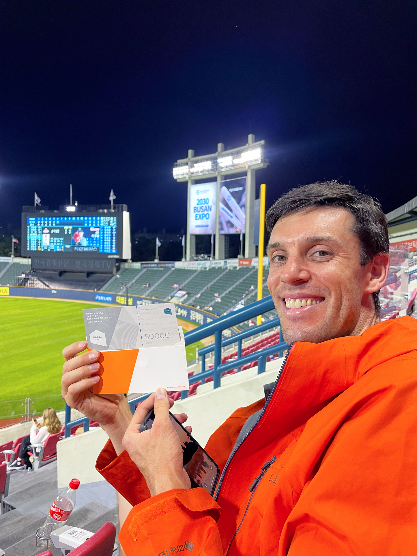 Watching baseball game in Seoul & local food experience