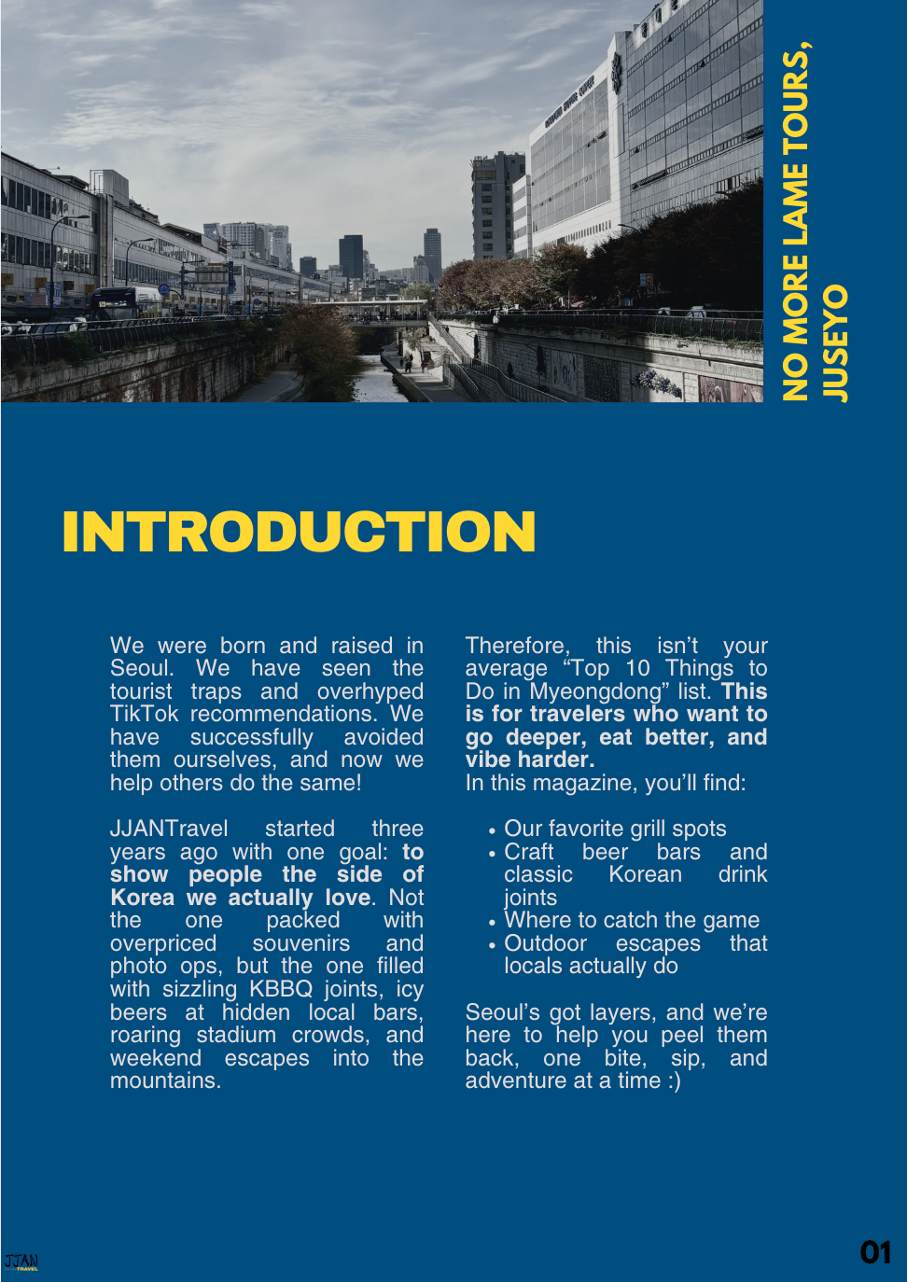 JJAN's No-Lame-Tours Guide to Seoul